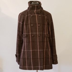 Banana Republic wool blend coat